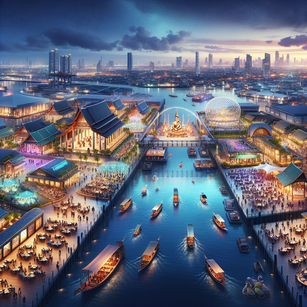 방콕 항구, 대규모 엔터테인먼트 단지 개발 가능성 모색